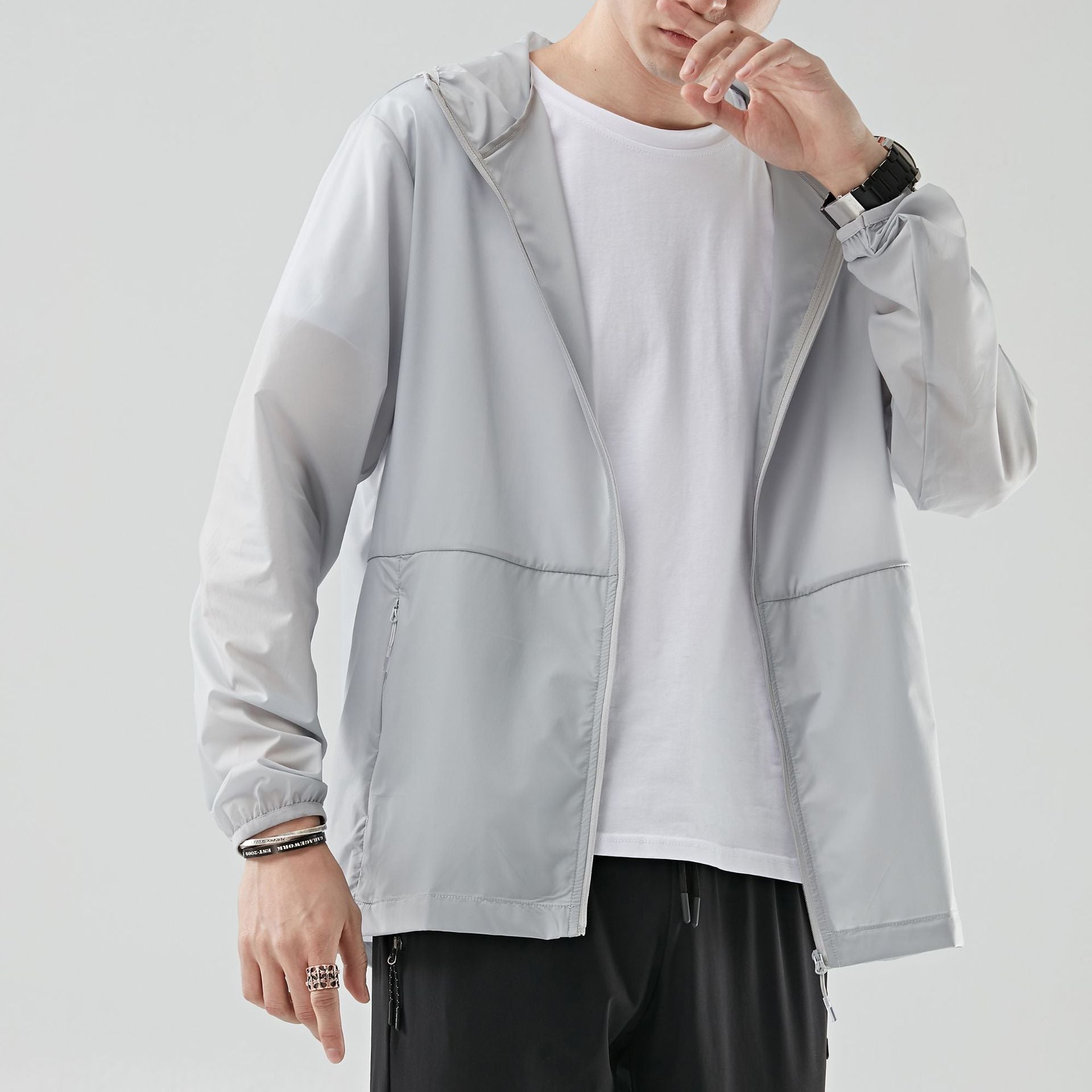 Skin Clothing Overcoat Breathable And Sun-Protective Clothing