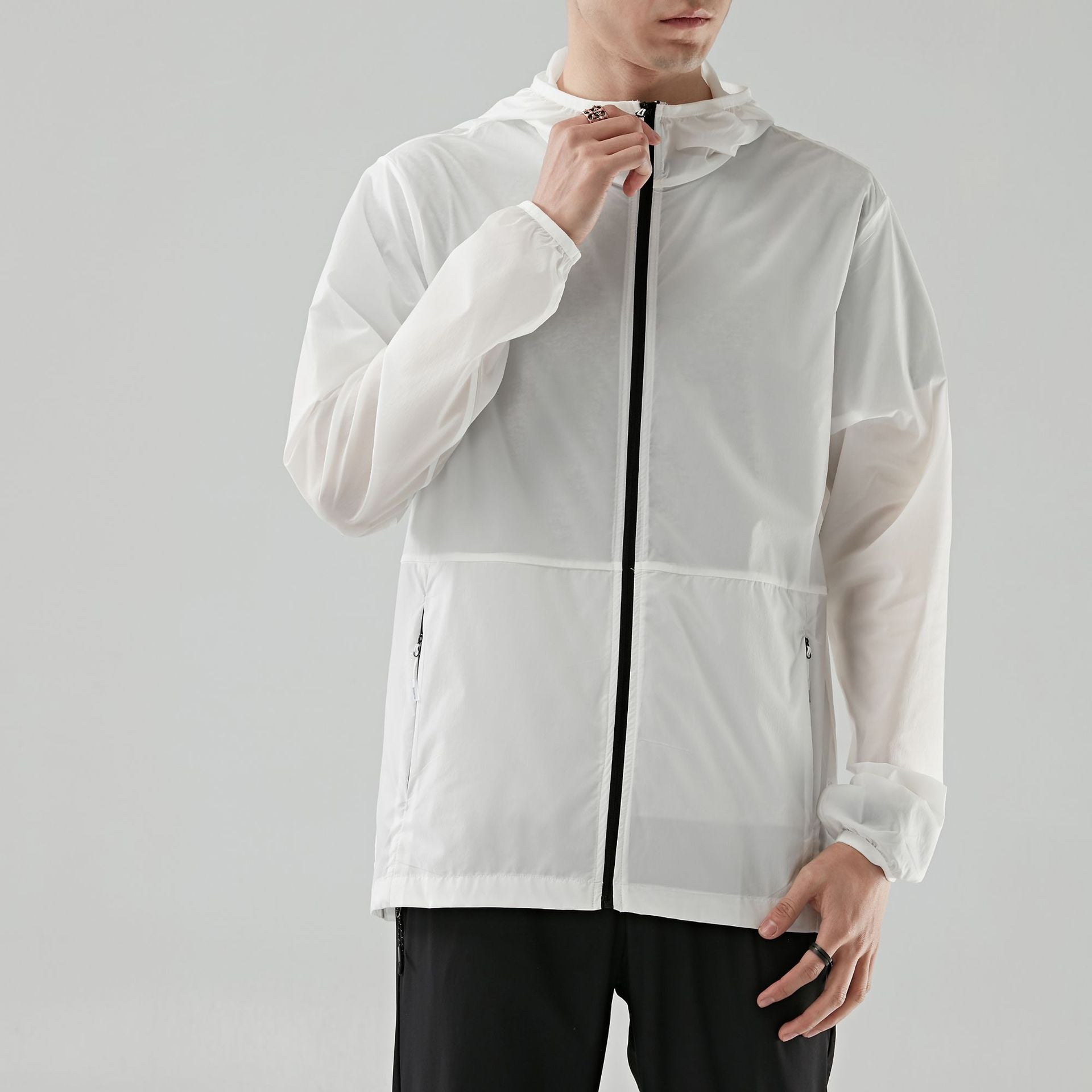 Skin Clothing Overcoat Breathable And Sun-Protective Clothing