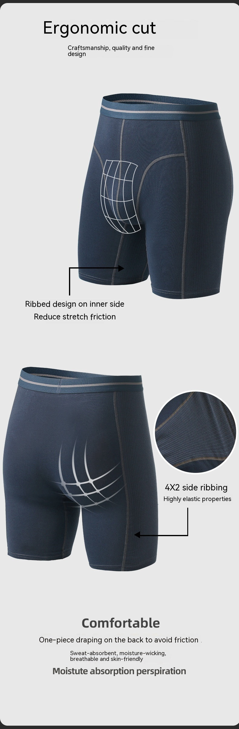 Cotton Men's Wear-resistant