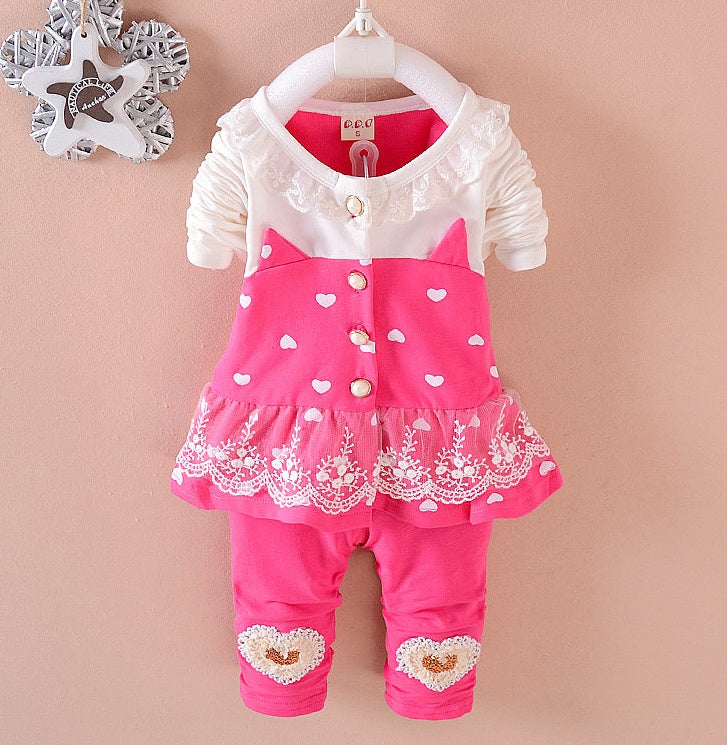 BibiCola Baby Girls Clothing Sets