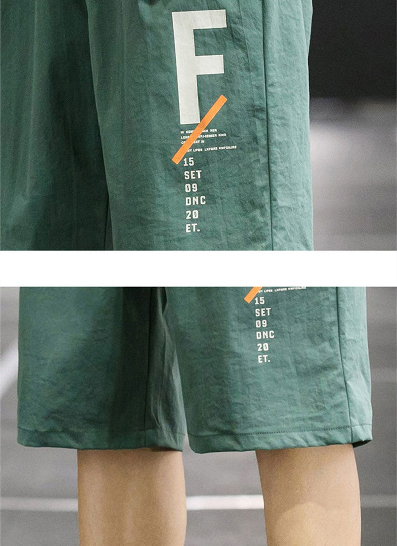 Sports Shorts Men's Summer Thin Trend Outer Wear