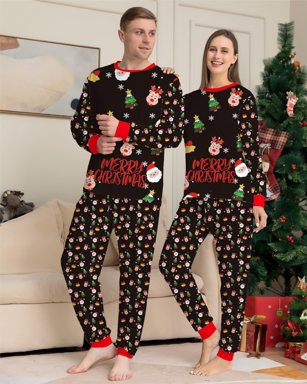 Pajamas For Family Christmas PJS Xmas Sleepwear