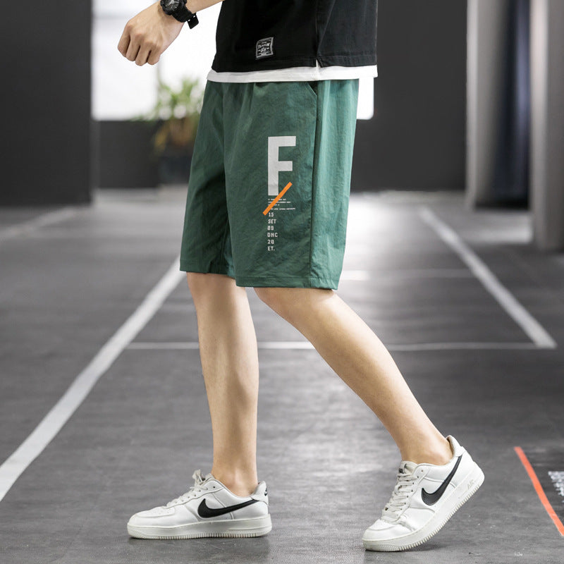 Sports Shorts Men's Summer Thin Trend Outer Wear